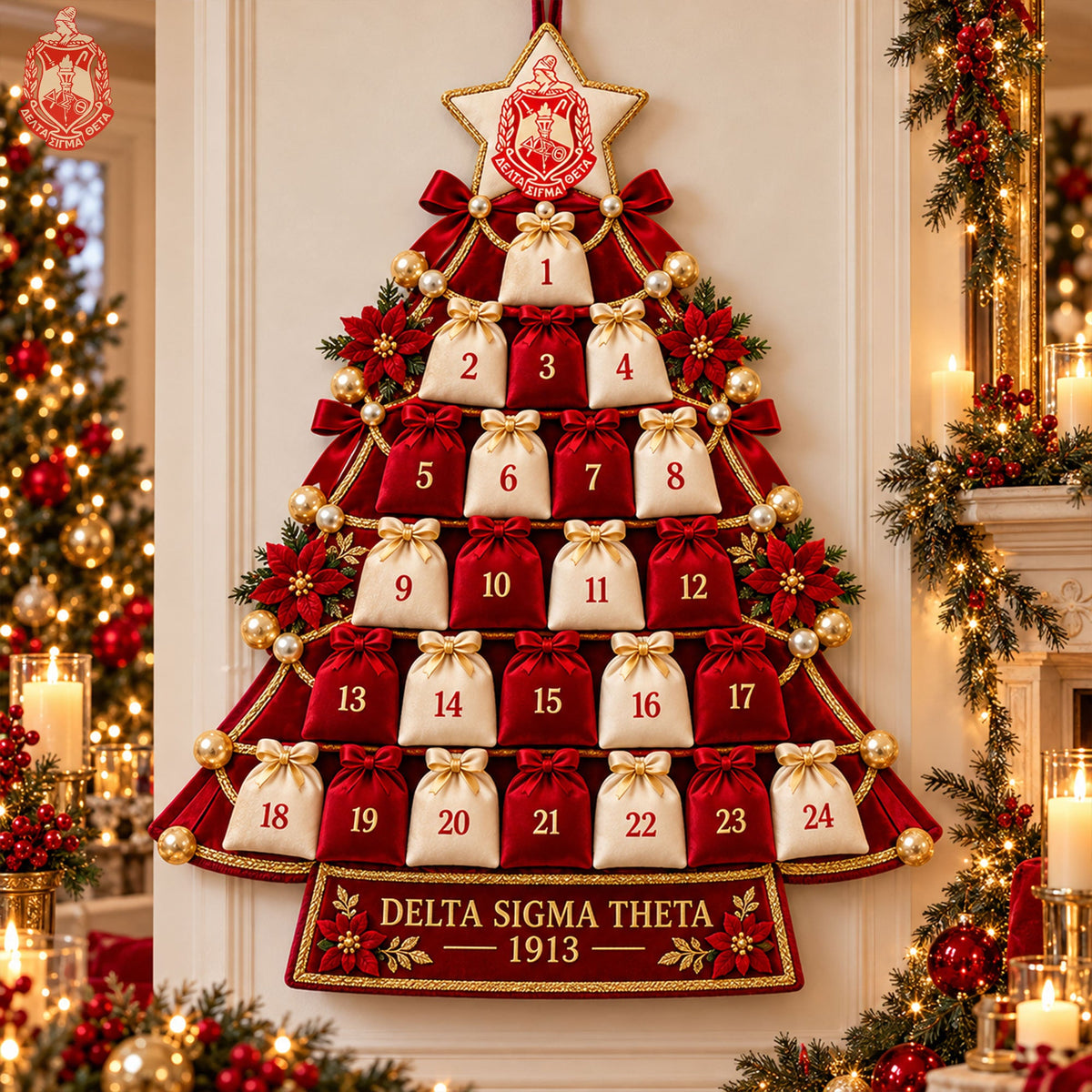 Premium Christmas Tree Countdown Calendar HANNN TND DST 1510261