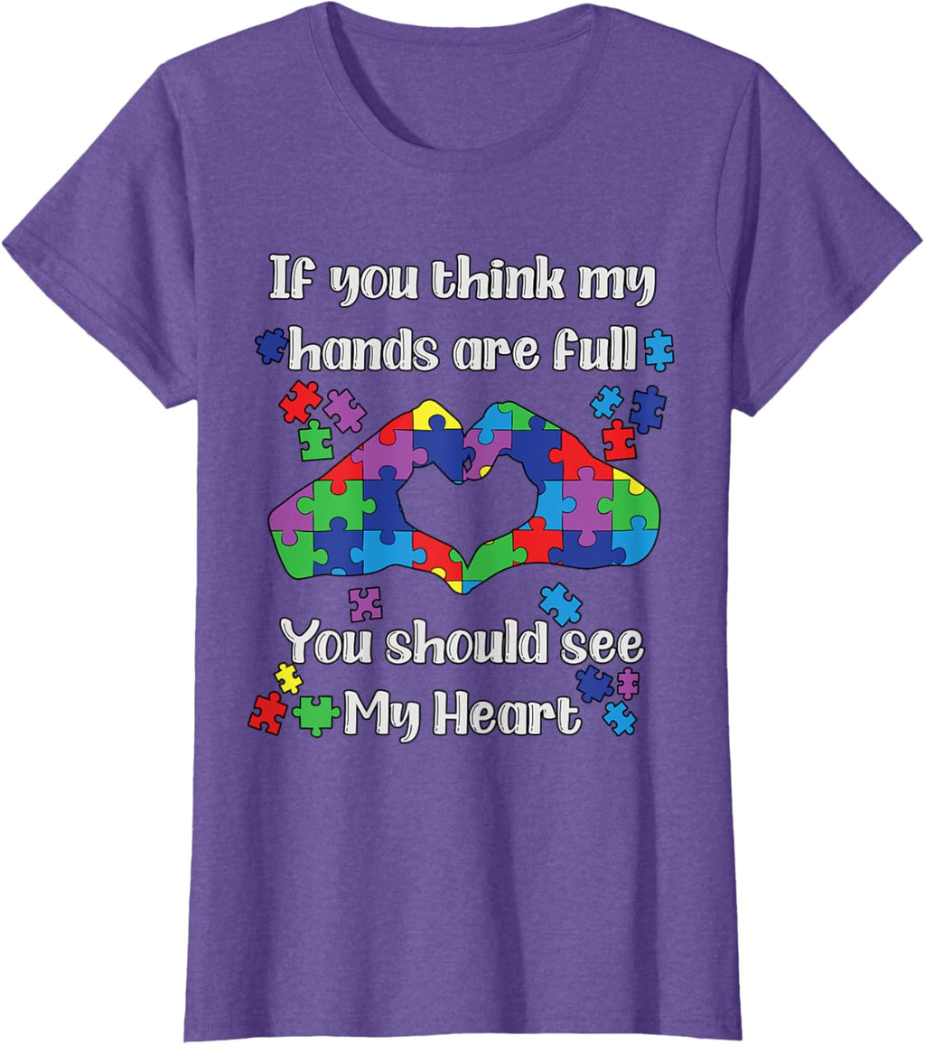 You Should See My Heart Mom Autistic Kids Autism Awareness