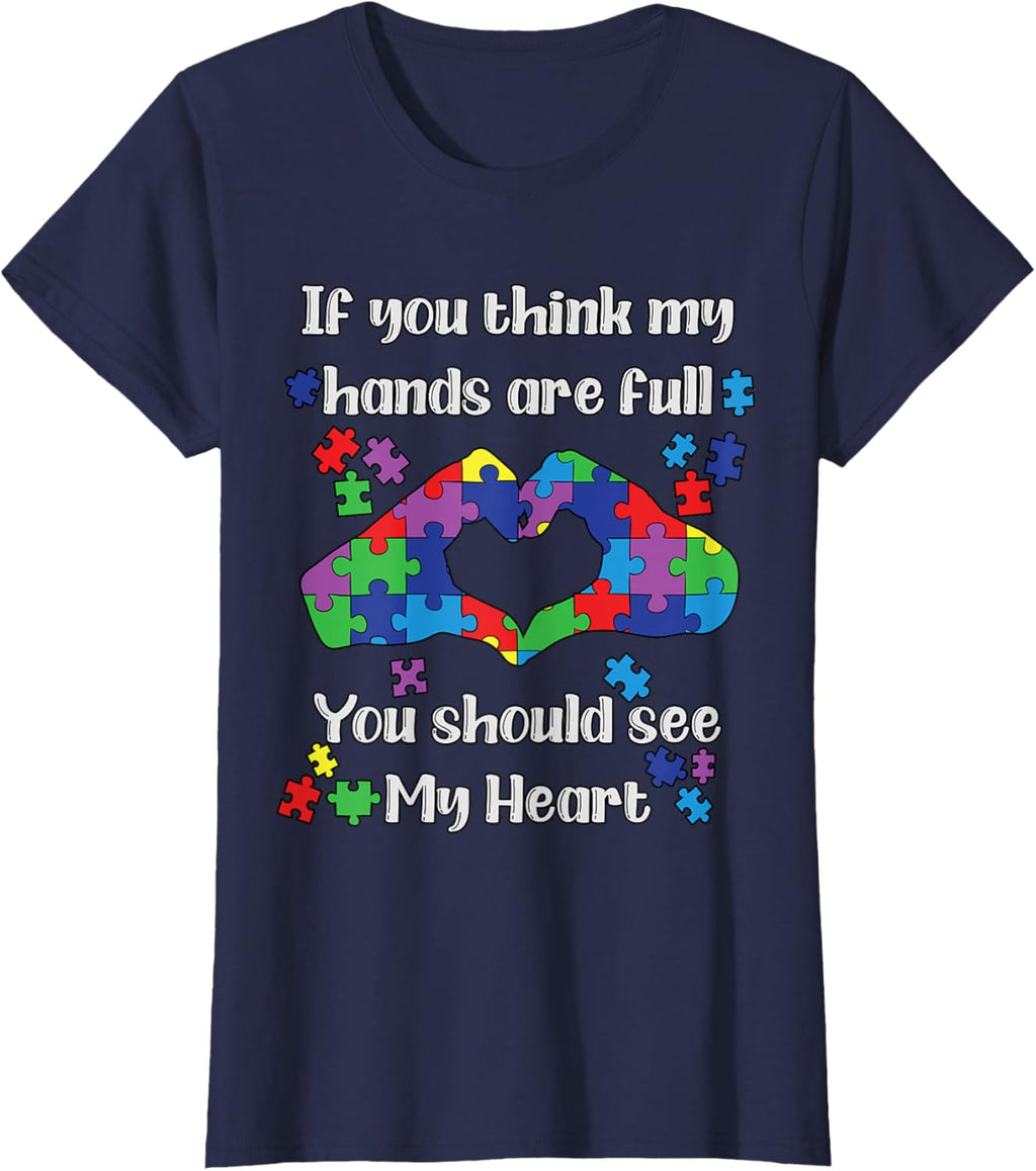You Should See My Heart Mom Autistic Kids Autism Awareness