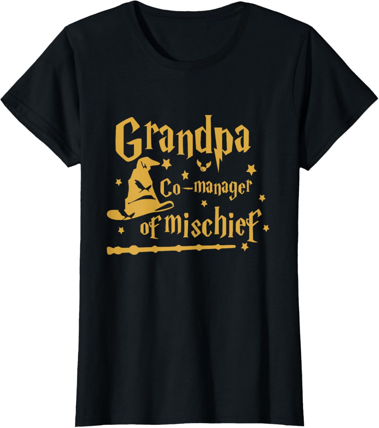 Funny Men Magical Grandpa Manager of Mischief Father's Day