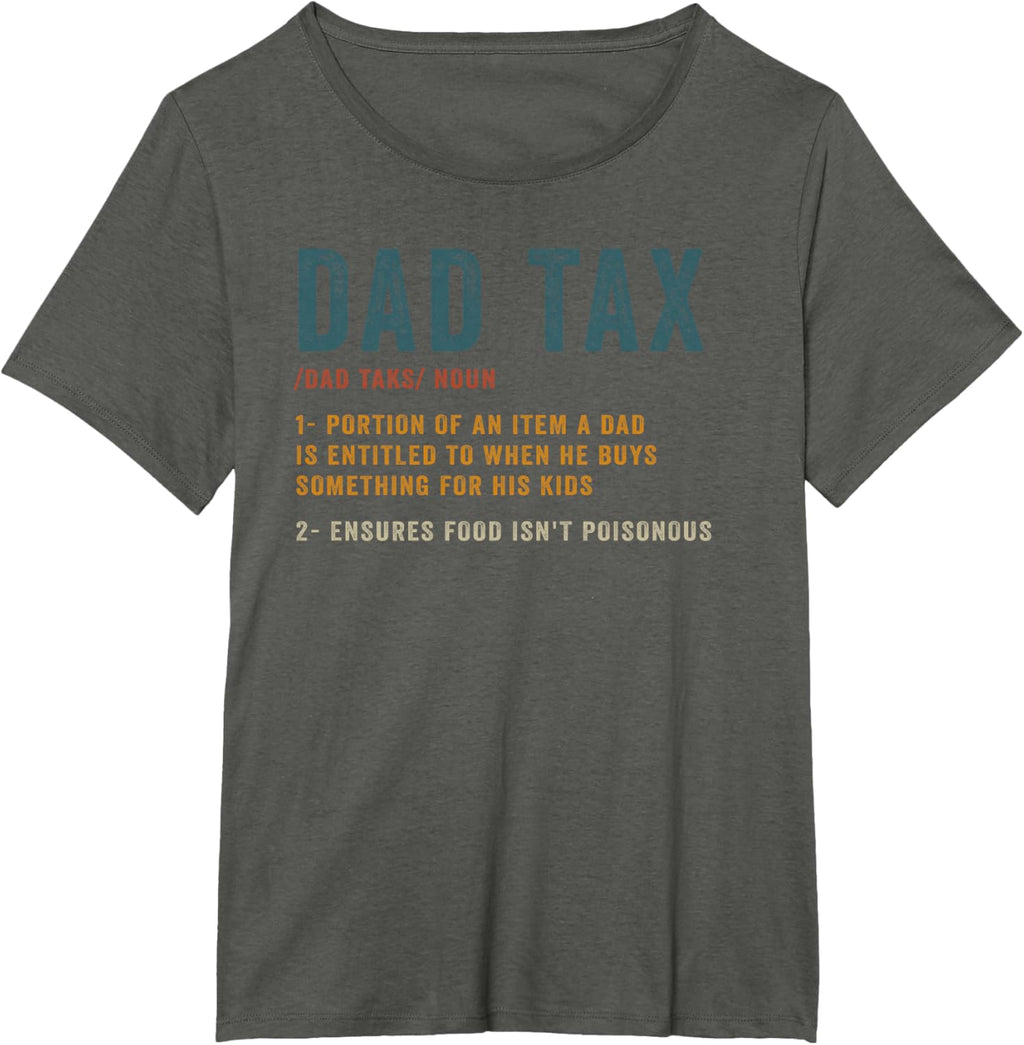 Vintage Dad Tax Definition Men Funny Father's Day