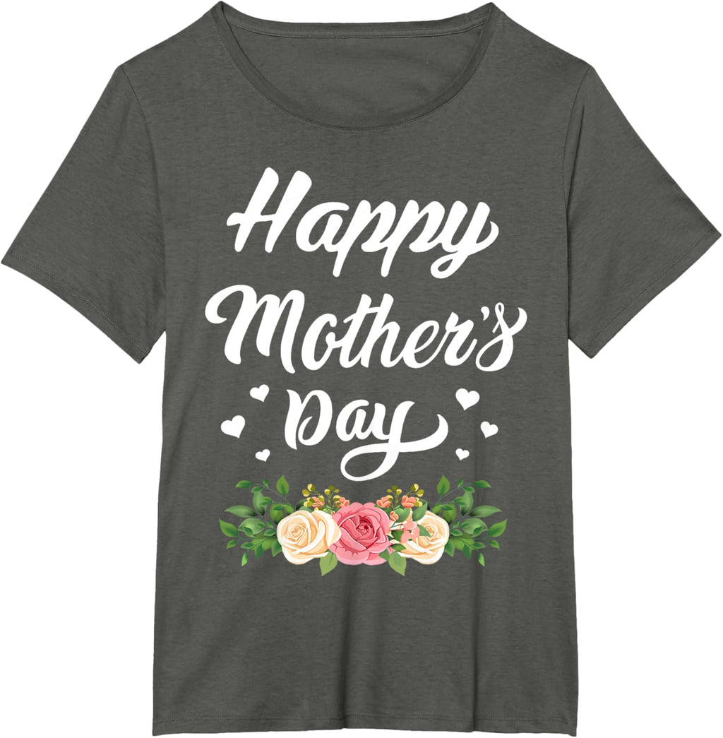 Happy Mother's Day 2024 Tshirt for Women Mom Grandma Mother Shirt