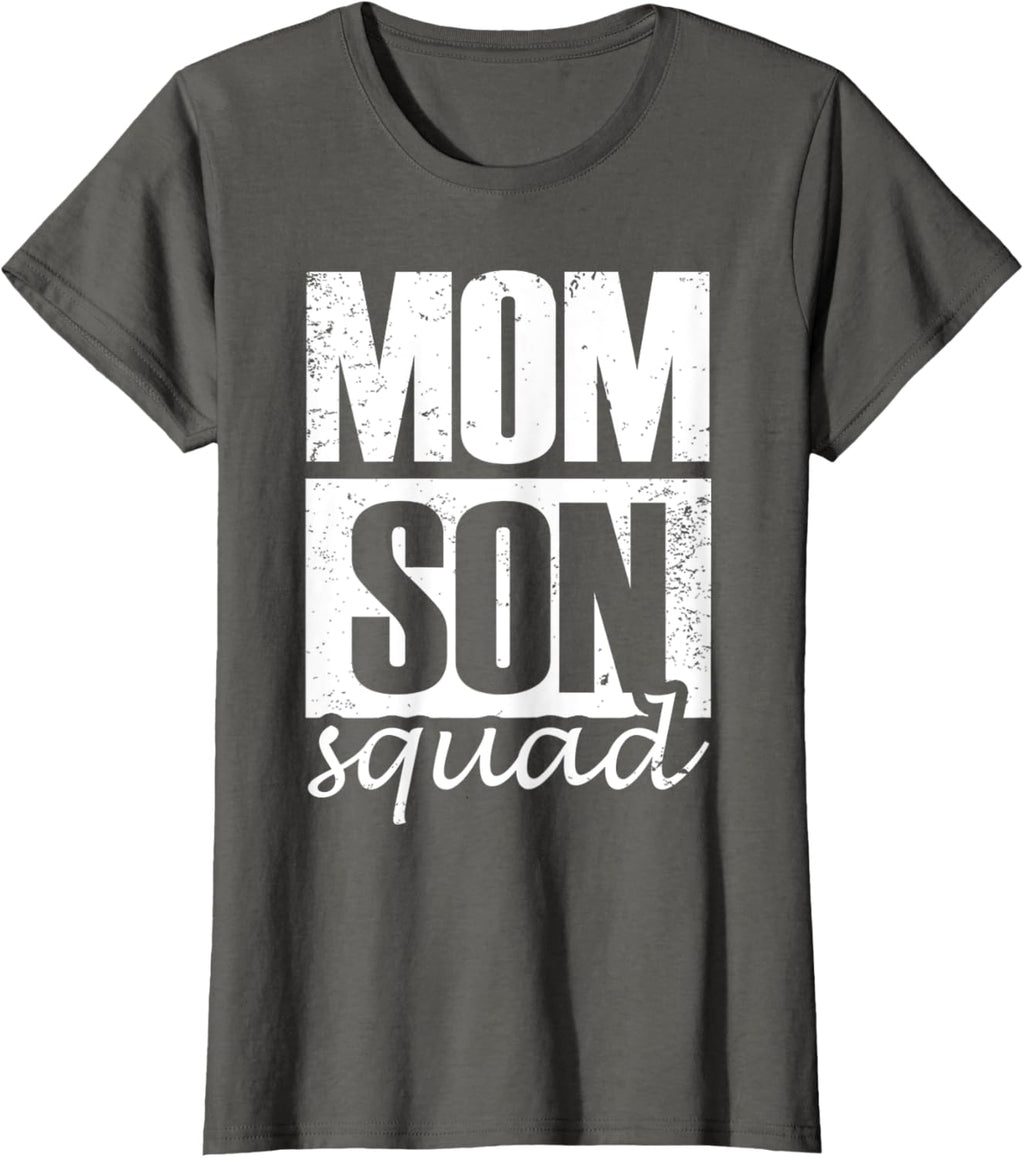Mommy Son Squad Mom Sons Matching Mother's Day Mother Son