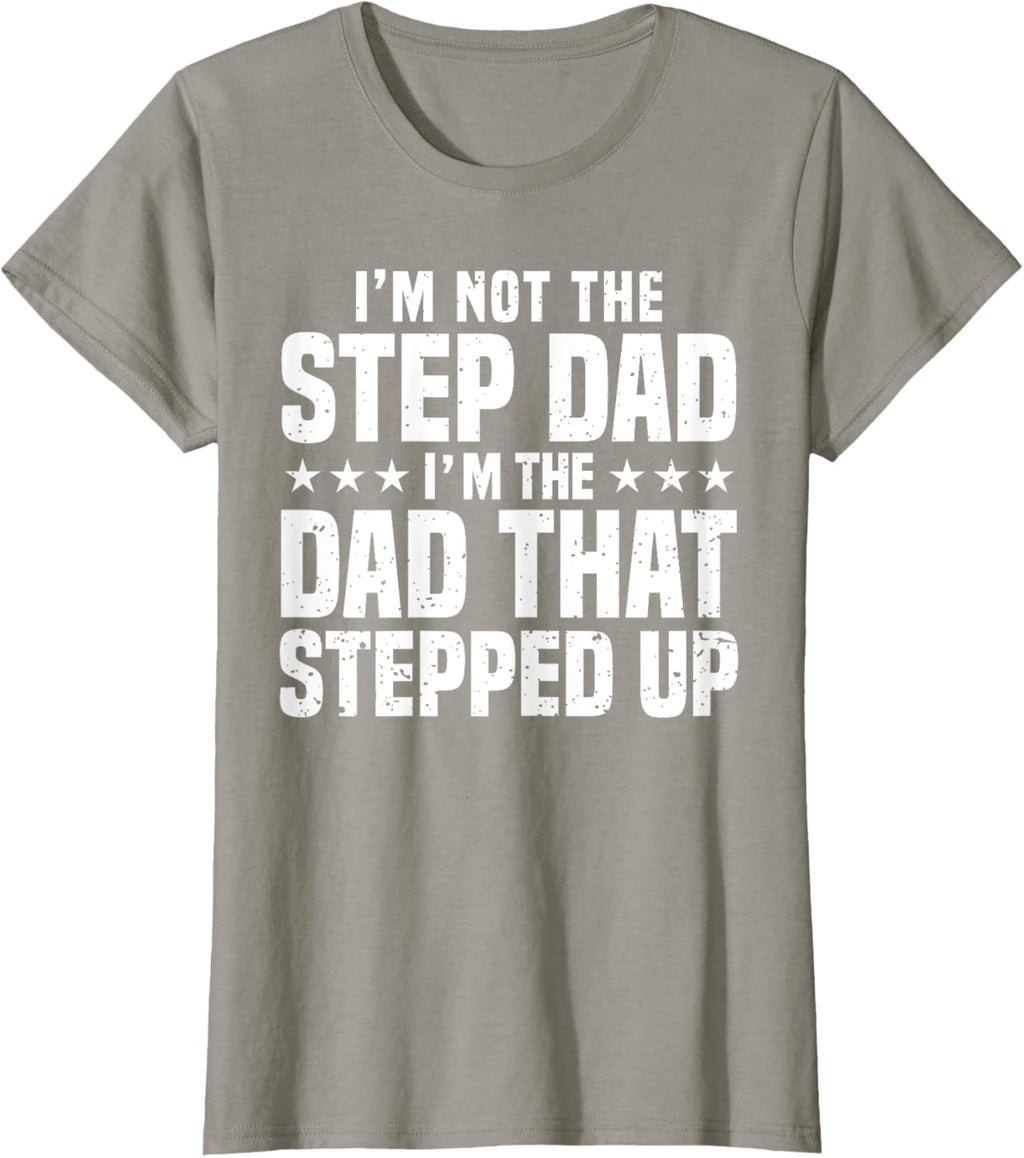 Cool Step Up Dad For Men Father World's Best Stepdad Ever