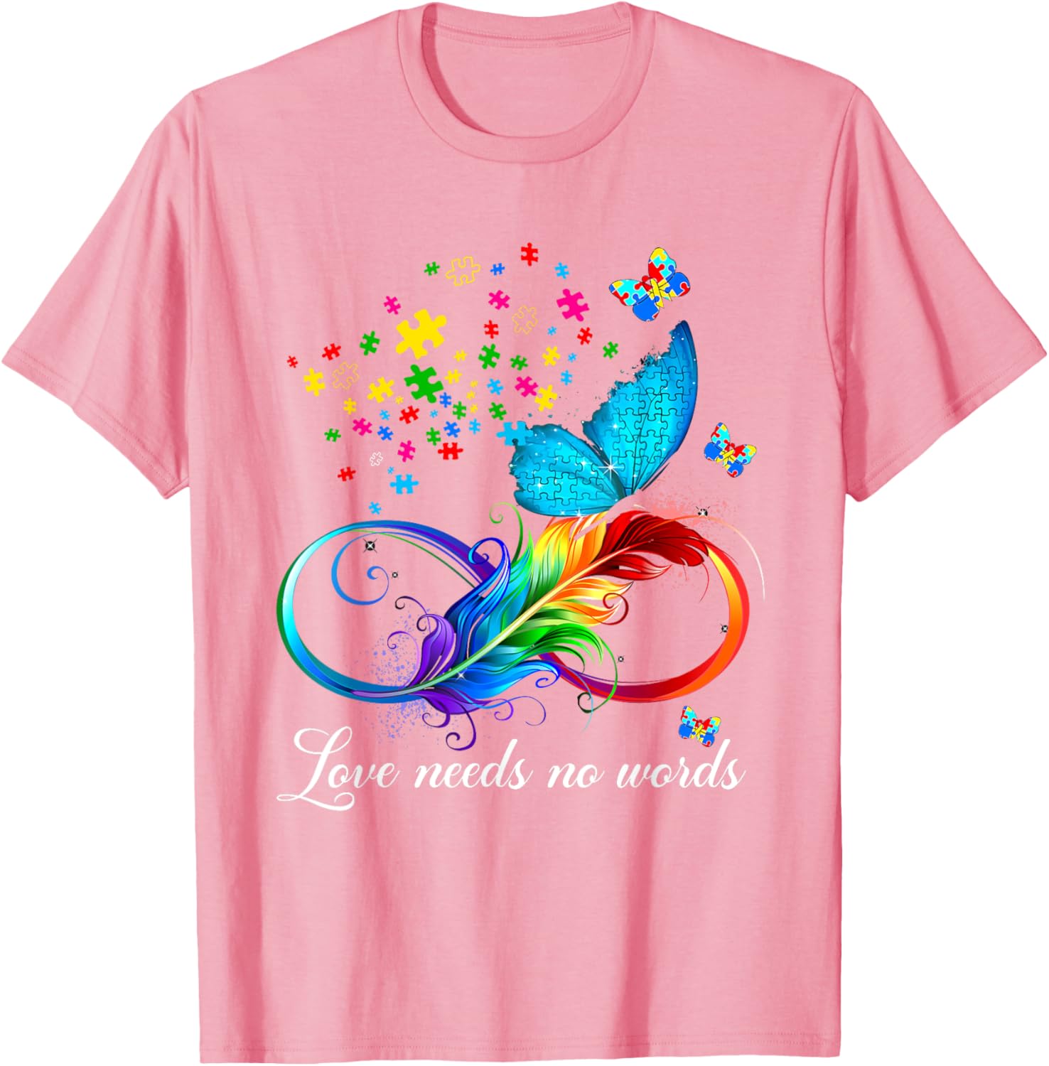 Love Needs No Words Autism Kids Mom Support Autism Awareness