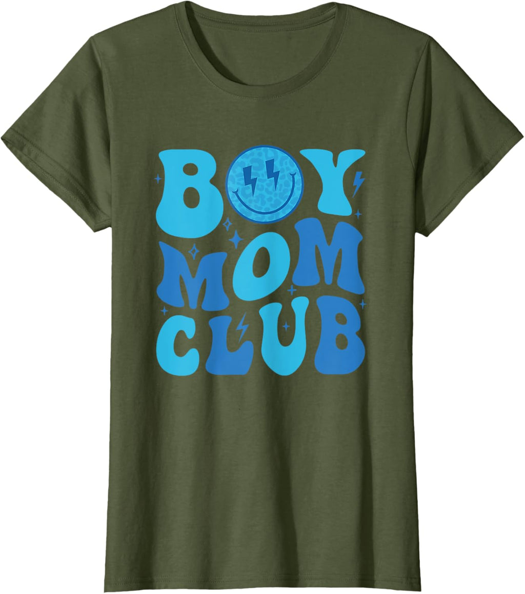 Boy Mom Shirt Boy Mom Club for Mothers Day