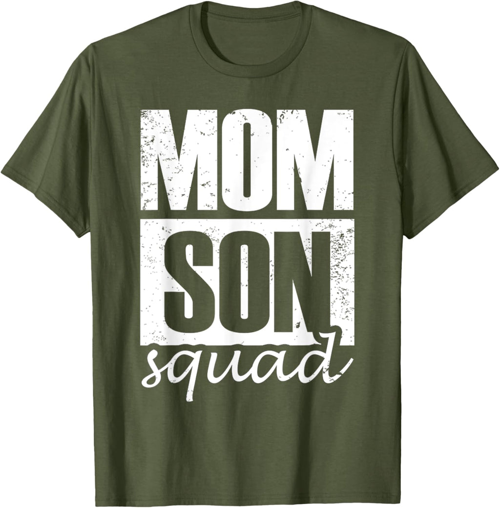 Mommy Son Squad Mom Sons Matching Mother's Day Mother Son