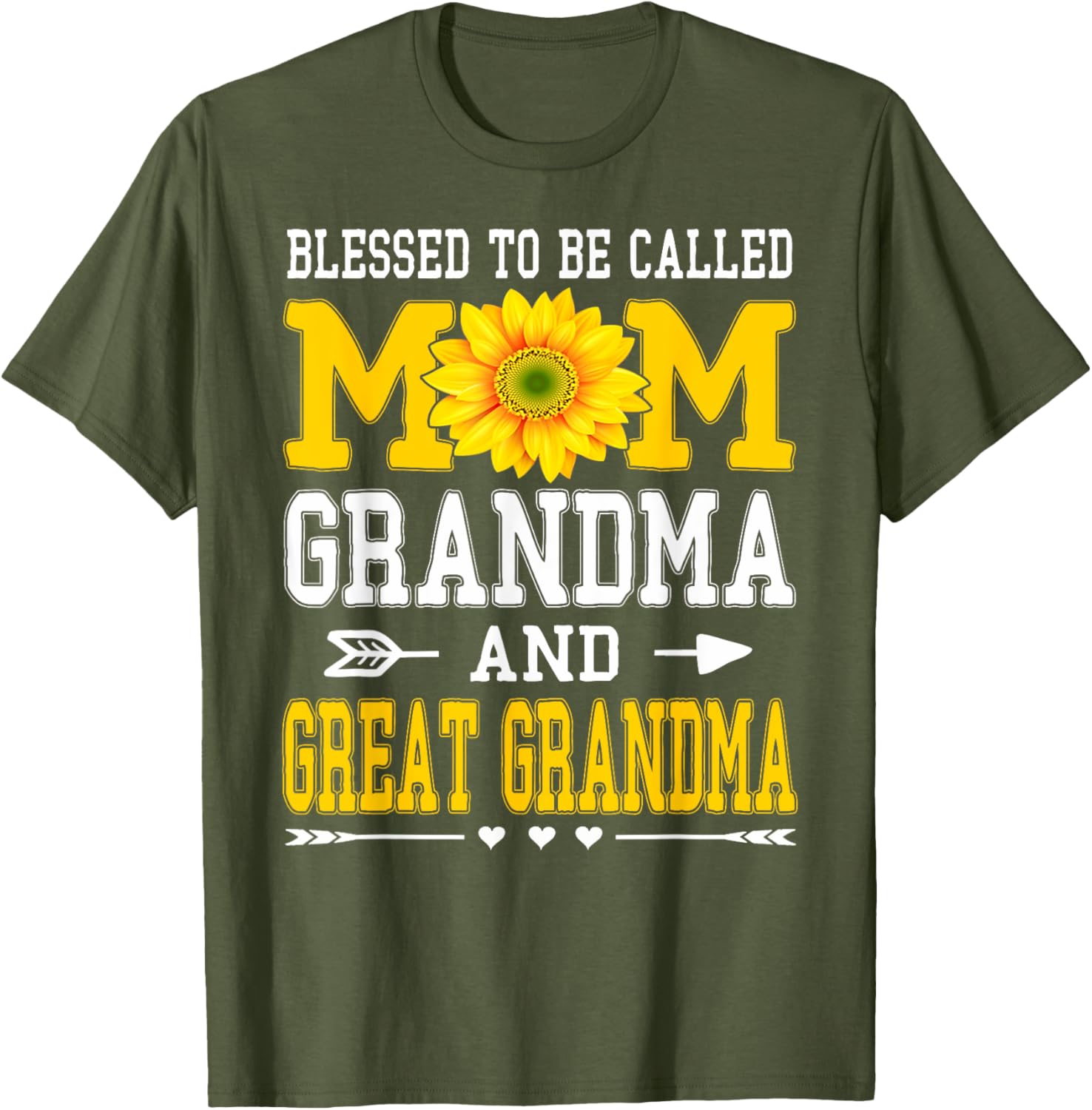 Blessed To Be Called Mom Grandma Great Grandma Mother's Day Mother Shirt