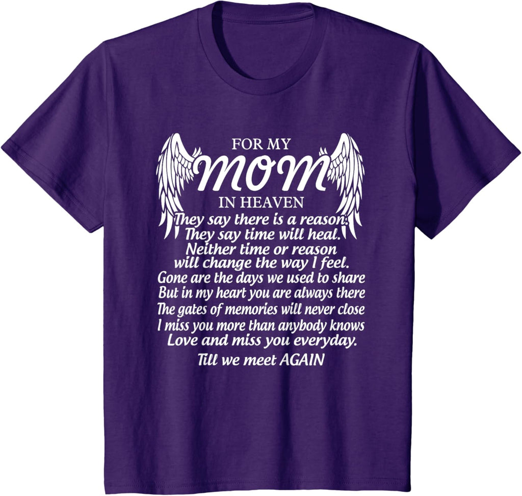 For My Mom In Heaven Love My Mom So Much Missing Mother Day