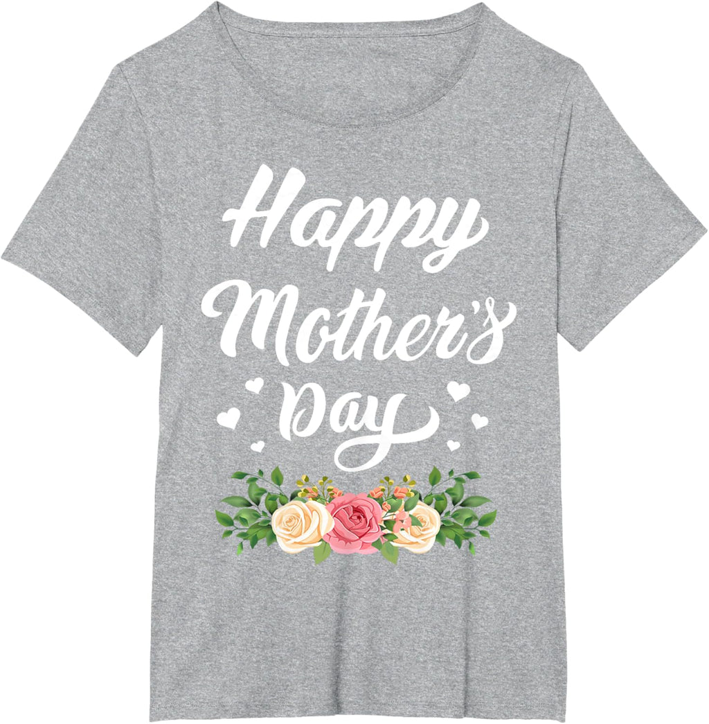 Happy Mother's Day 2024 Tshirt for Women Mom Grandma Mother Shirt